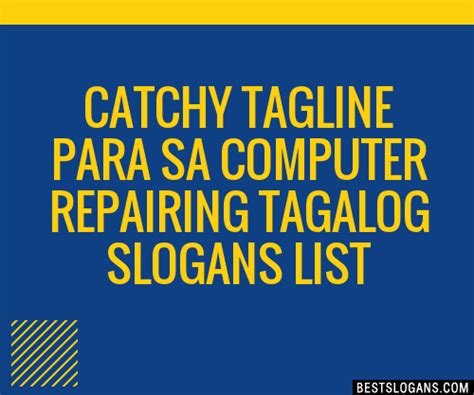 Internet And Computer Tagalog Slogan Ideas .